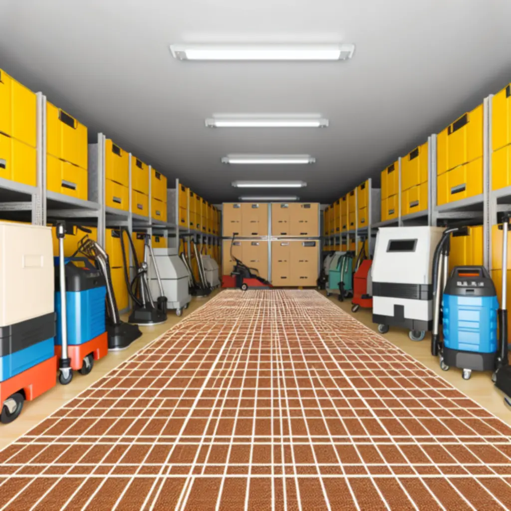 Szőnyegtisztító gépflotta szemléje és karbantartása