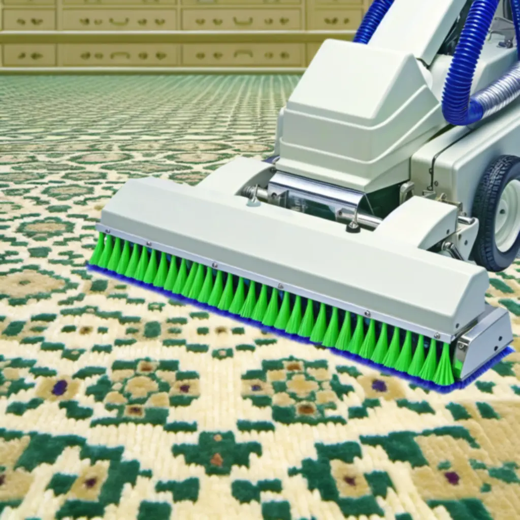 Modern géppel végzett szőnyegtisztítás