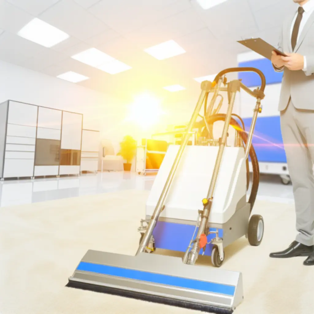 Korszerű gépi mélytisztítás szőnyeghez igazított programmal