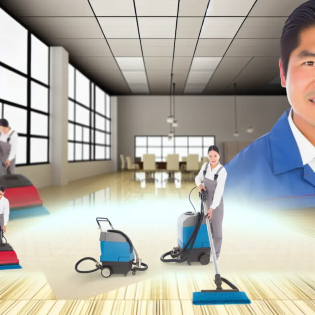 Irodai szőnyegtisztítás nagy forgalmú munkahelyi térben
